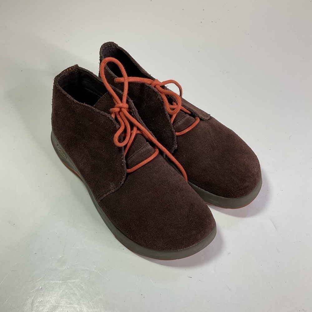 Chaco Brown‎ Suede Lace Up Shoes Youth Size 4